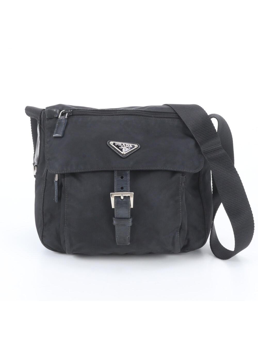 Prada Buckle Messenger Bag Tessuto #350770P63B